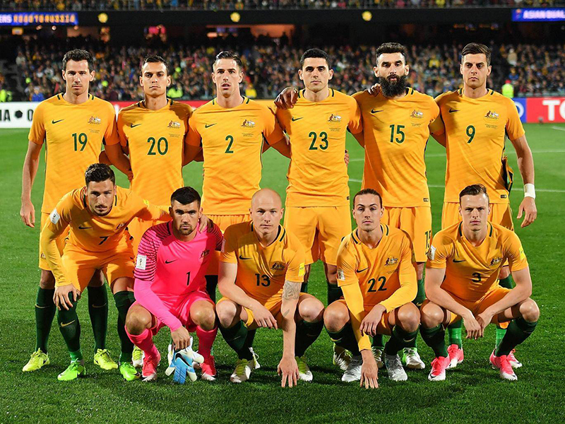 Đội hình chính thức đội tuyển bóng đá Australia World Cup 2018