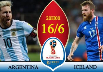Link Sopcast World Cup 2018:Argentina vs Iceland 20h:00 - 16/06/2018