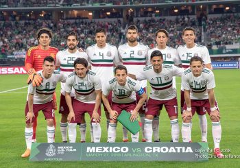 Đội hình chính thức đội tuyển bóng đá Mexico World Cup 2018