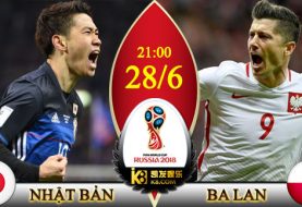 Xem trực tiếp World Cup 2018: Nhật Bản vs Ba Lan 28/06 21h