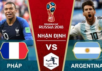 Xem trực tiếp World Cup 2018: Pháp vs Argentina 21h 30/06