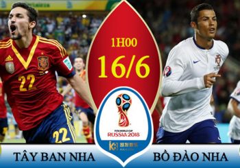 Link Sopcast World Cup 2018:Bồ Đào Nha vs Tây Ban Nha