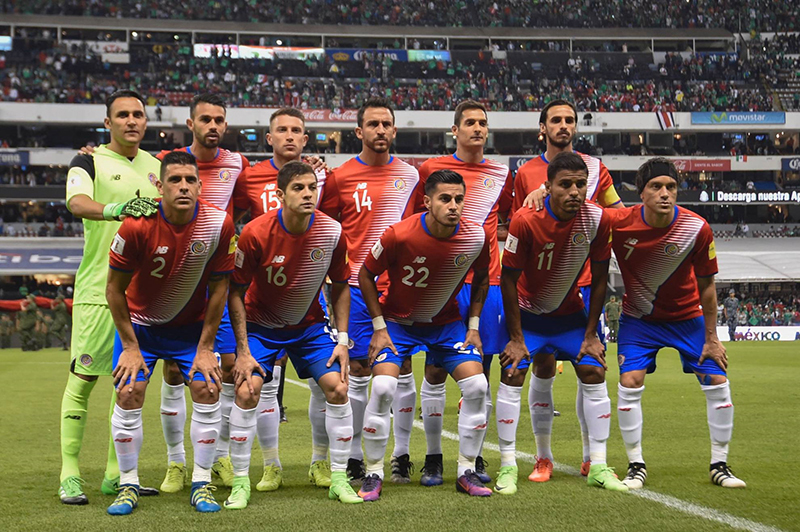 Đội hình chính thức đội tuyển bóng đá Costa Rica World Cup 2018