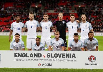 Đội hình chính thức đội tuyển bóng đá Anh World Cup 2018