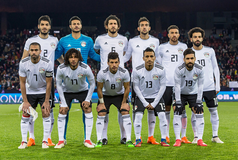 Đội hình chính thức đội tuyển bóng đá Ai Cập World Cup 2018