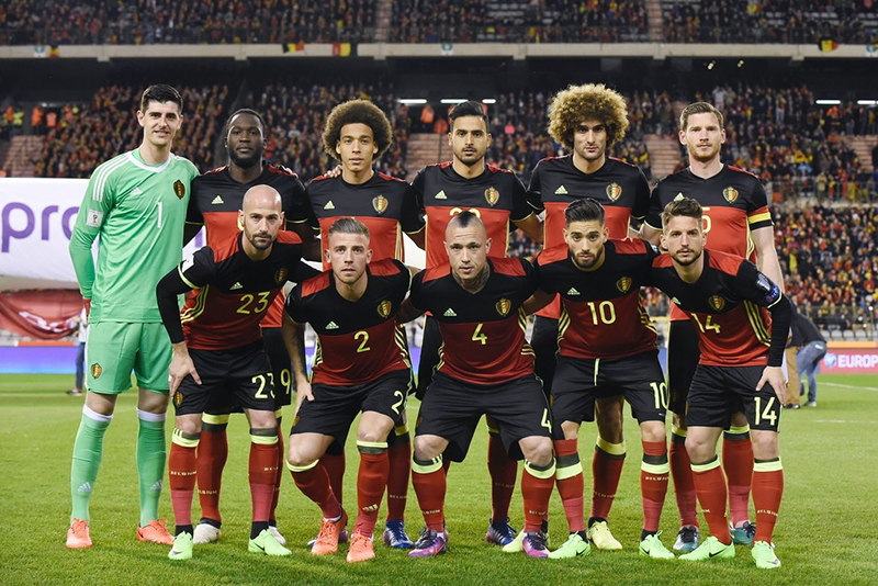 Đội hình chính thức đội tuyển bóng đá Bỉ World Cup 2018