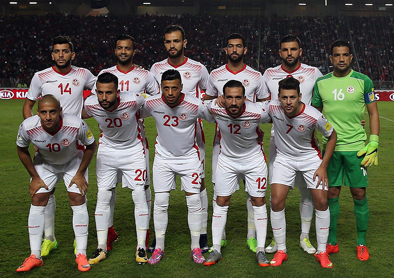 Đội hình chính thức đội tuyển bóng đá Tunisia World Cup 2018