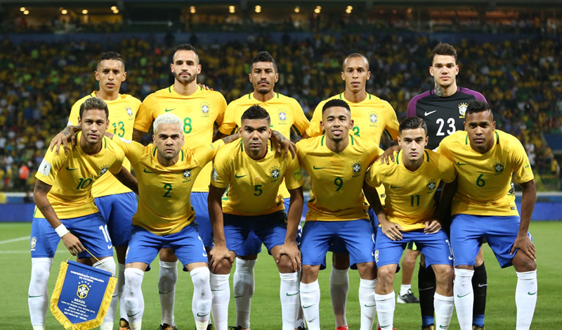Đội hình chính thức đội tuyển bóng đá Brazil World Cup 2018