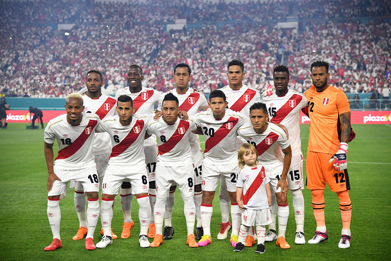 Đội hình chính thức đội tuyển bóng đá Peru World Cup 2018