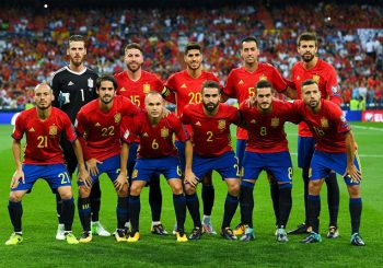 Đội hình chính thức đội tuyển bóng đá Tây Ban Nha World Cup 2018
