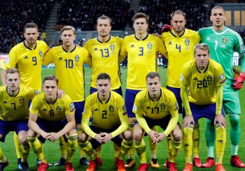 Đội hình chính thức đội tuyển bóng đá Thụy Điển World Cup 2018