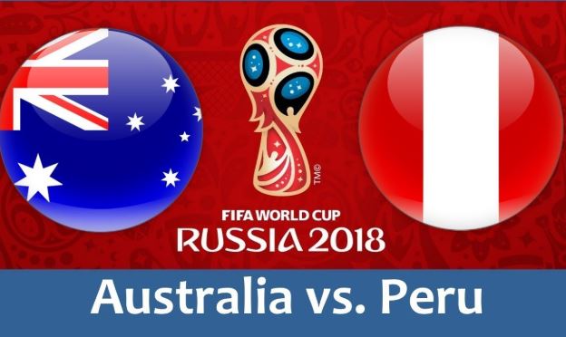 Link xem trực tiếp Úc vs Peru World Cup 2018