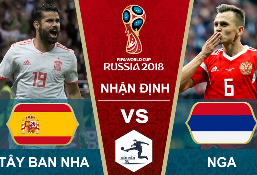Xem trực tiếp World Cup 2018: Tây Ban Nha vs Nga 21h 01/07