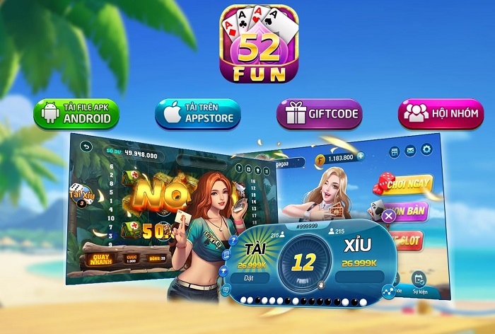 Tải 52Fun Club – Game bài đổi thưởng trực tuyến uy tín